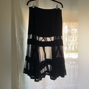 Versace pleated skirt